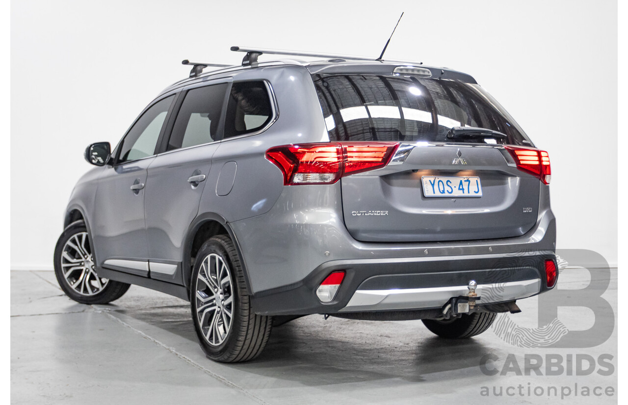 2/2016 Mitsubishi Outlander XLS (4x4) ZK MY16 4d Wagon Titanium Grey Metallic Turbo Diesel 2.3L - 7 Seater