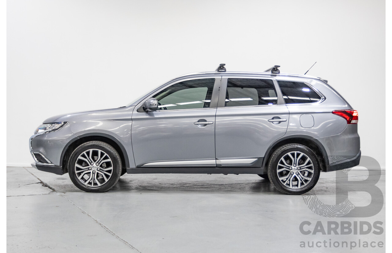 2/2016 Mitsubishi Outlander XLS (4x4) ZK MY16 4d Wagon Titanium Grey Metallic Turbo Diesel 2.3L - 7 Seater