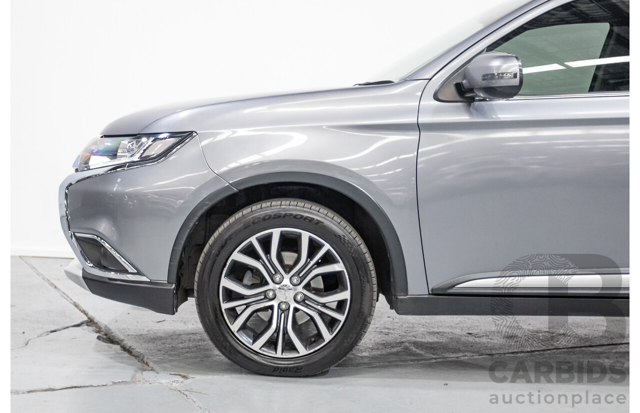 2/2016 Mitsubishi Outlander XLS (4x4) ZK MY16 4d Wagon Titanium Grey Metallic Turbo Diesel 2.3L - 7 Seater