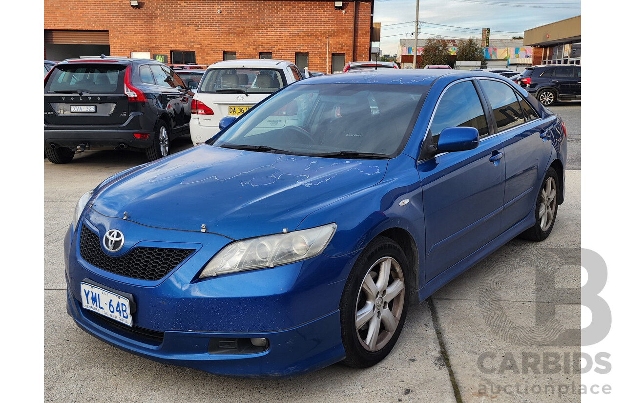 10/2006 Toyota Camry Sportivo ACV40R 4d Sedan Blue 2.4L