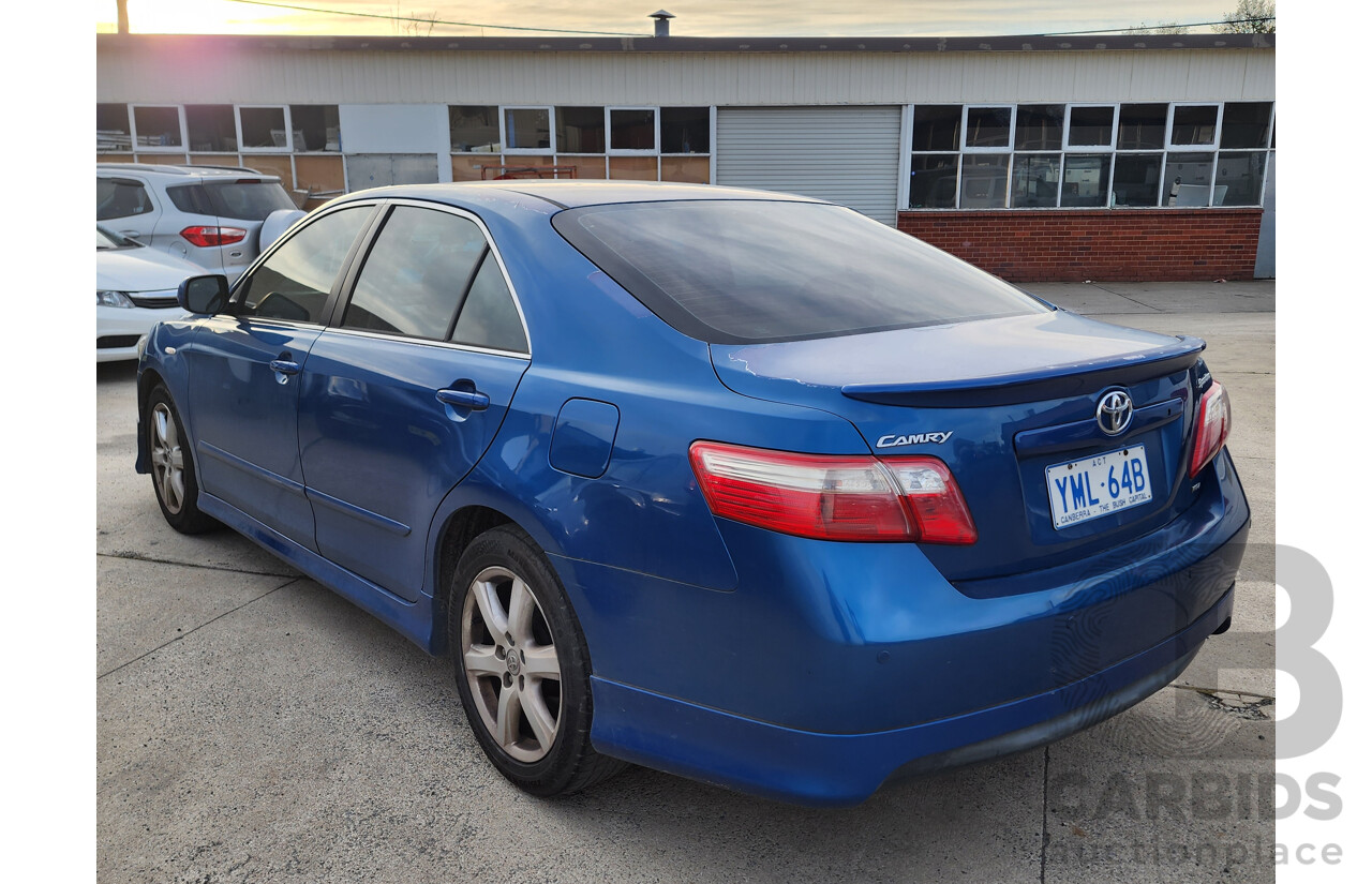 10/2006 Toyota Camry Sportivo ACV40R 4d Sedan Blue 2.4L