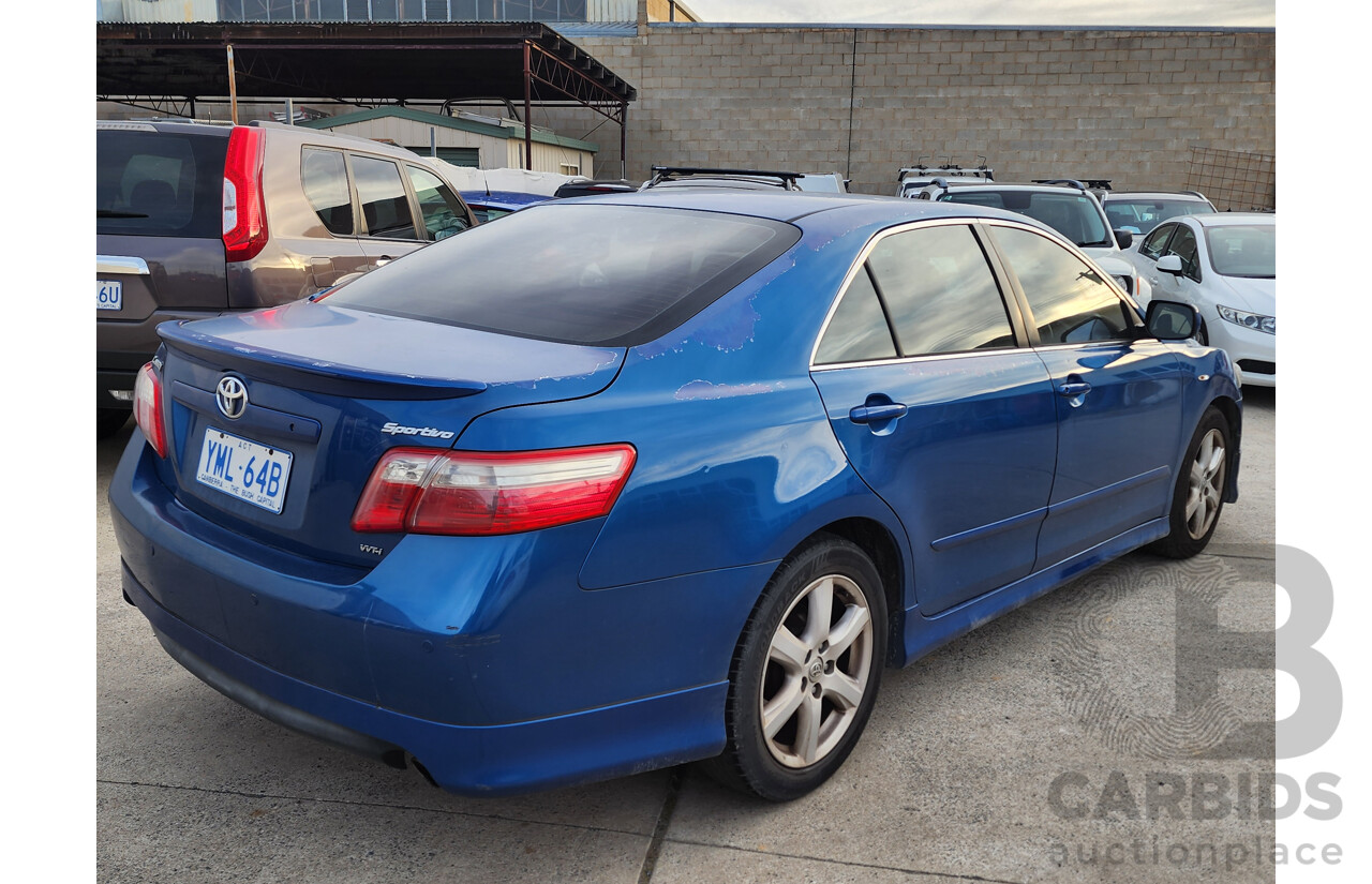 10/2006 Toyota Camry Sportivo ACV40R 4d Sedan Blue 2.4L