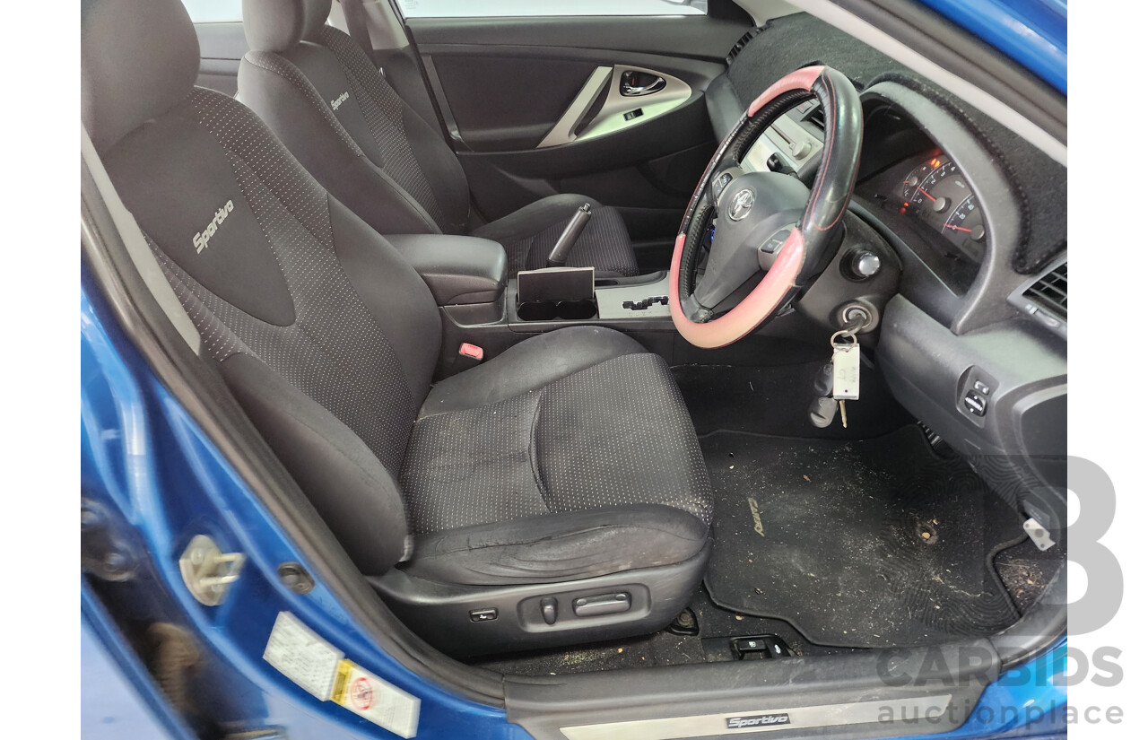 10/2006 Toyota Camry Sportivo ACV40R 4d Sedan Blue 2.4L