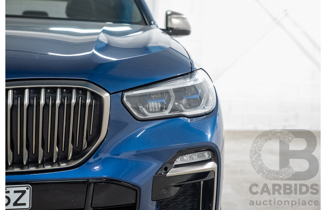 8/2020 BMW X5 M50i (AWD) G05 4d Wagon Phytonic Blue Metallic Twin Turbo V8 4.4L