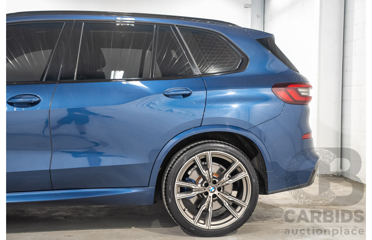 8/2020 BMW X5 M50i (AWD) G05 4d Wagon Phytonic Blue Metallic Twin Turbo V8 4.4L