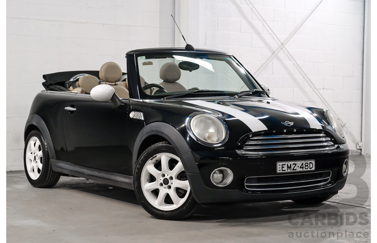 2/2009 Mini Cooper Cabrio R52 2d Cabriolet 1.6L