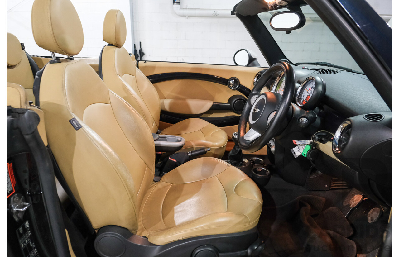 2/2009 Mini Cooper Cabrio R52 2d Cabriolet 1.6L