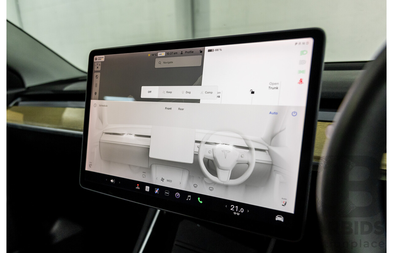 10/2019 Tesla Model 3 Perfomance AWD MY19 Update 5d Sedan Midnight Grey Metallic