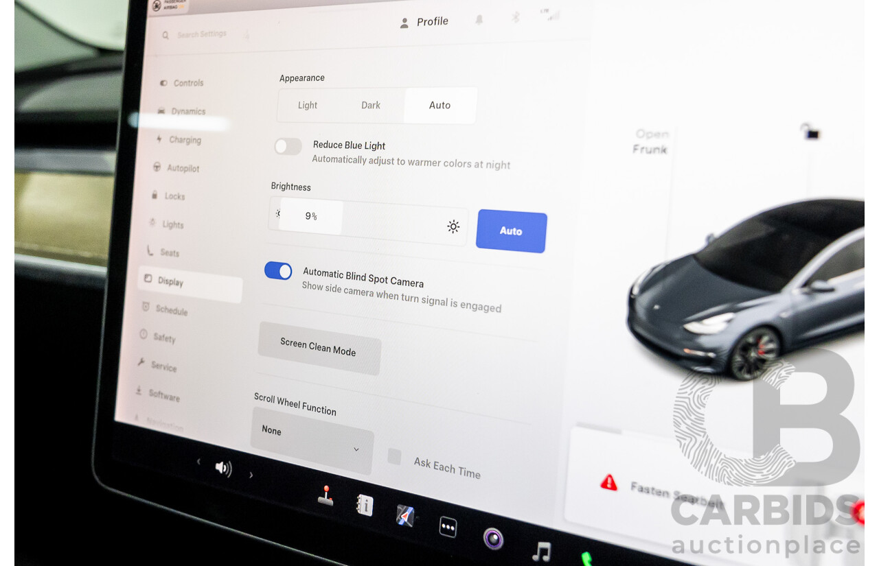10/2019 Tesla Model 3 Perfomance AWD MY19 Update 5d Sedan Midnight Grey Metallic