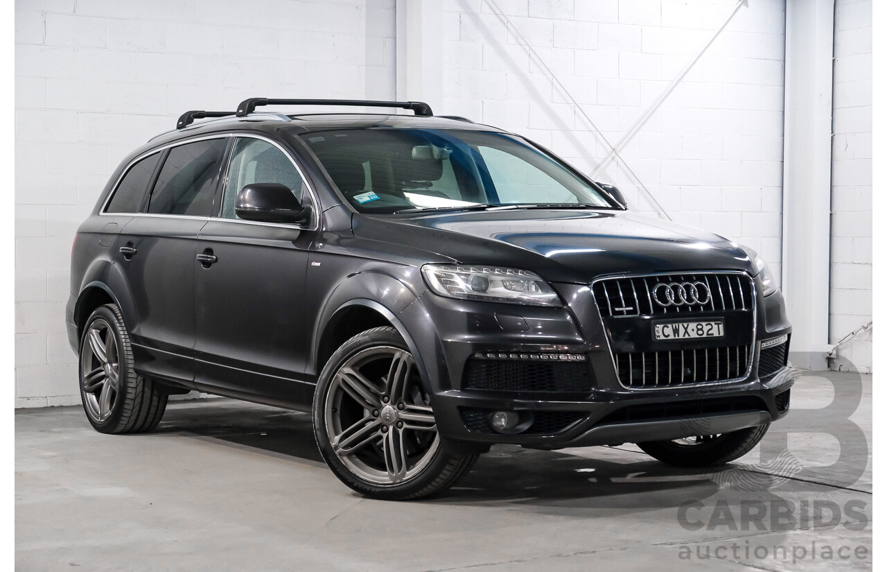 12/2014 Audi Q7 3.0 TDI Quattro (AWD) MY14 4d Wagon Grey Turbo Diesel V6 3.0L