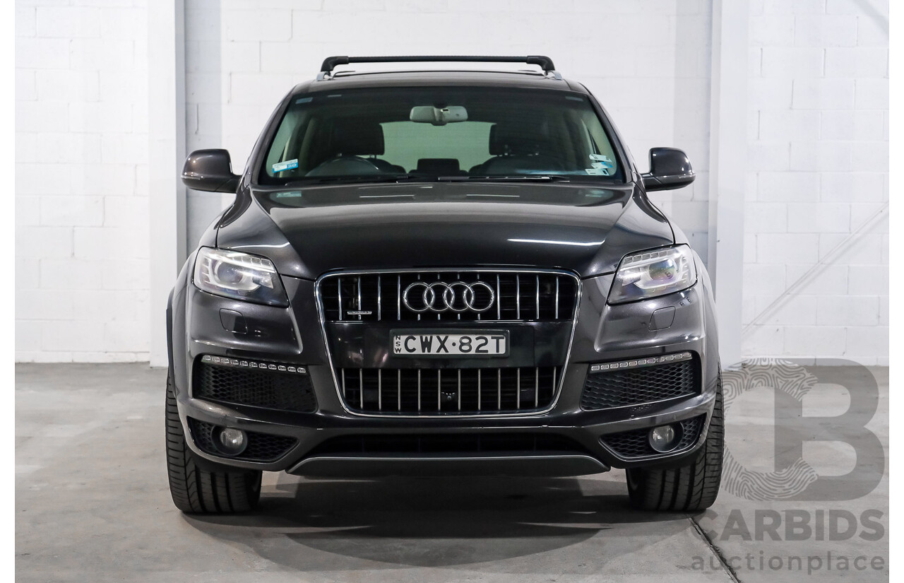 12/2014 Audi Q7 3.0 TDI Quattro (AWD) MY14 4d Wagon Grey Turbo Diesel V6 3.0L