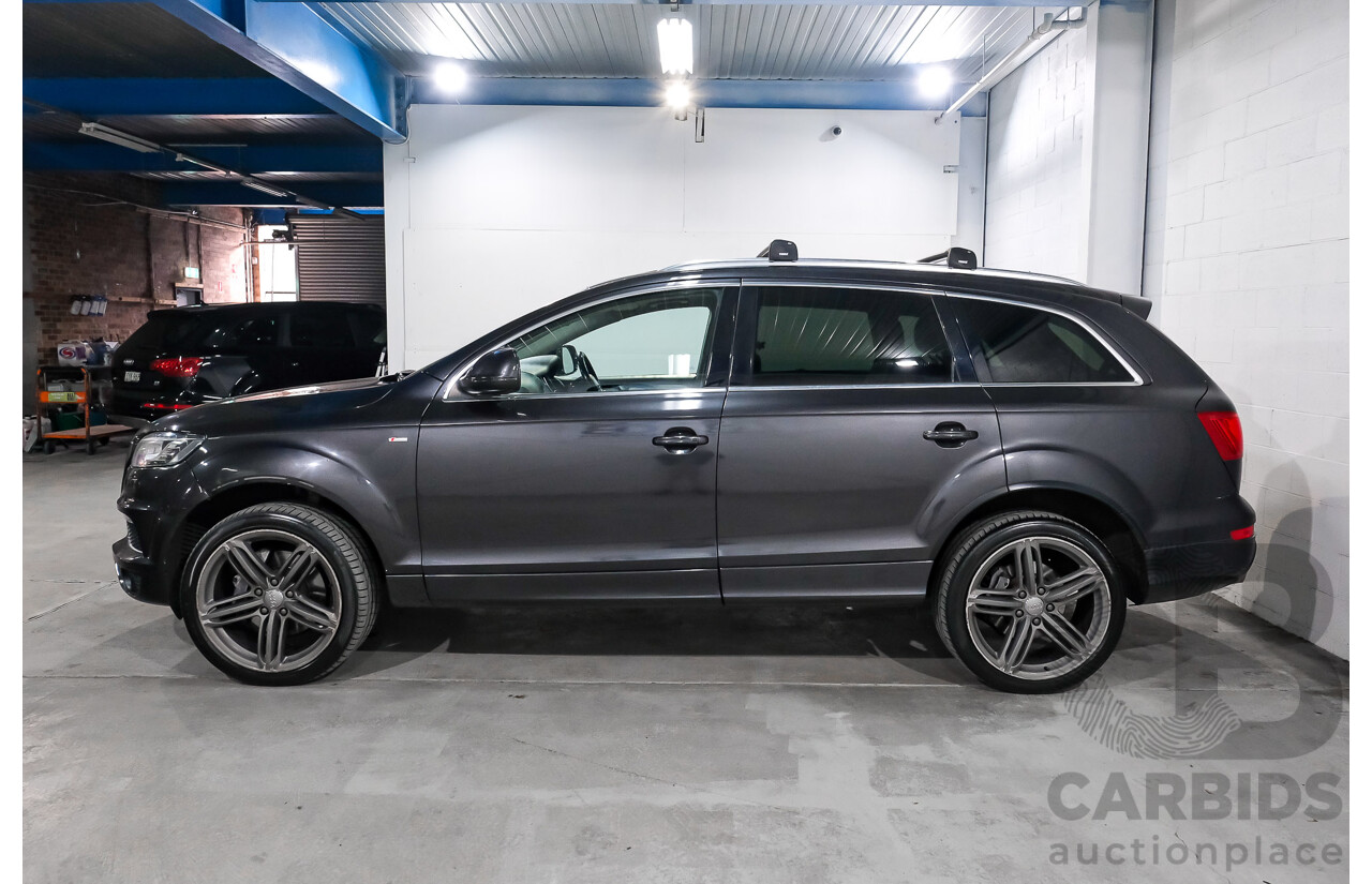 12/2014 Audi Q7 3.0 TDI Quattro (AWD) MY14 4d Wagon Grey Turbo Diesel V6 3.0L