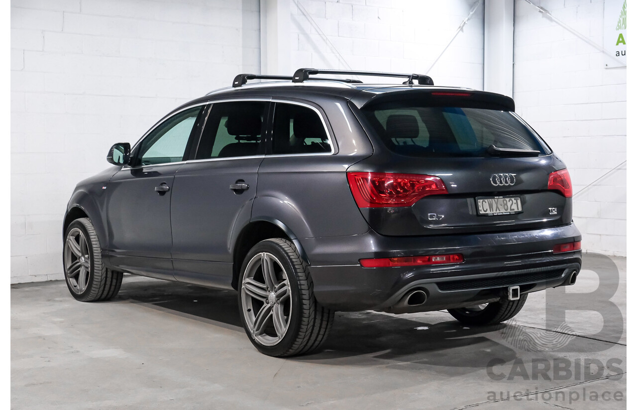 12/2014 Audi Q7 3.0 TDI Quattro (AWD) MY14 4d Wagon Grey Turbo Diesel V6 3.0L