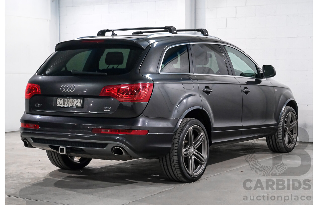 12/2014 Audi Q7 3.0 TDI Quattro (AWD) MY14 4d Wagon Grey Turbo Diesel V6 3.0L