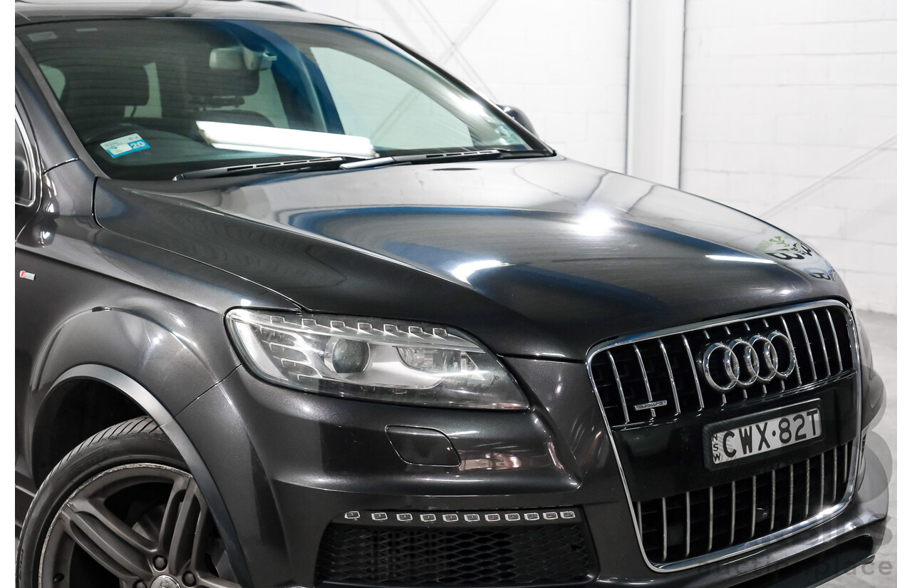 12/2014 Audi Q7 3.0 TDI Quattro (AWD) MY14 4d Wagon Grey Turbo Diesel V6 3.0L