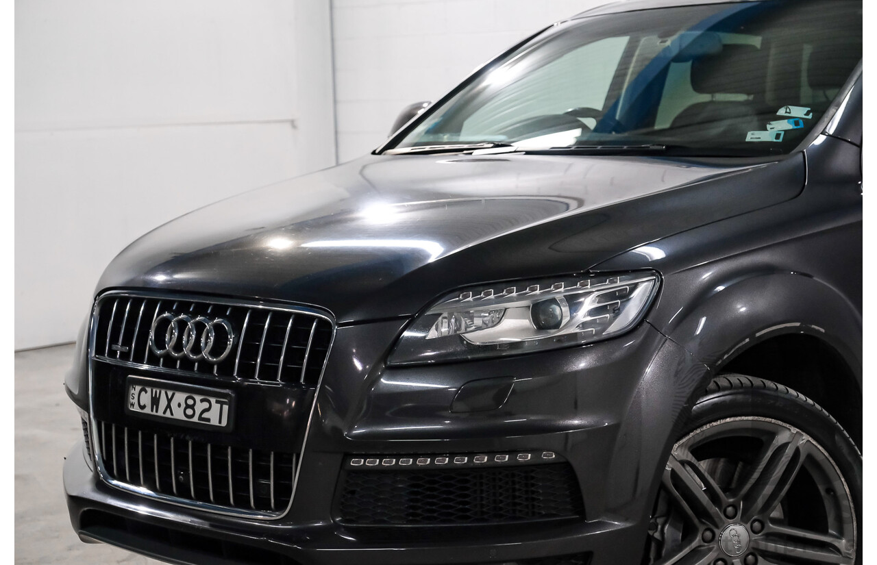 12/2014 Audi Q7 3.0 TDI Quattro (AWD) MY14 4d Wagon Grey Turbo Diesel V6 3.0L