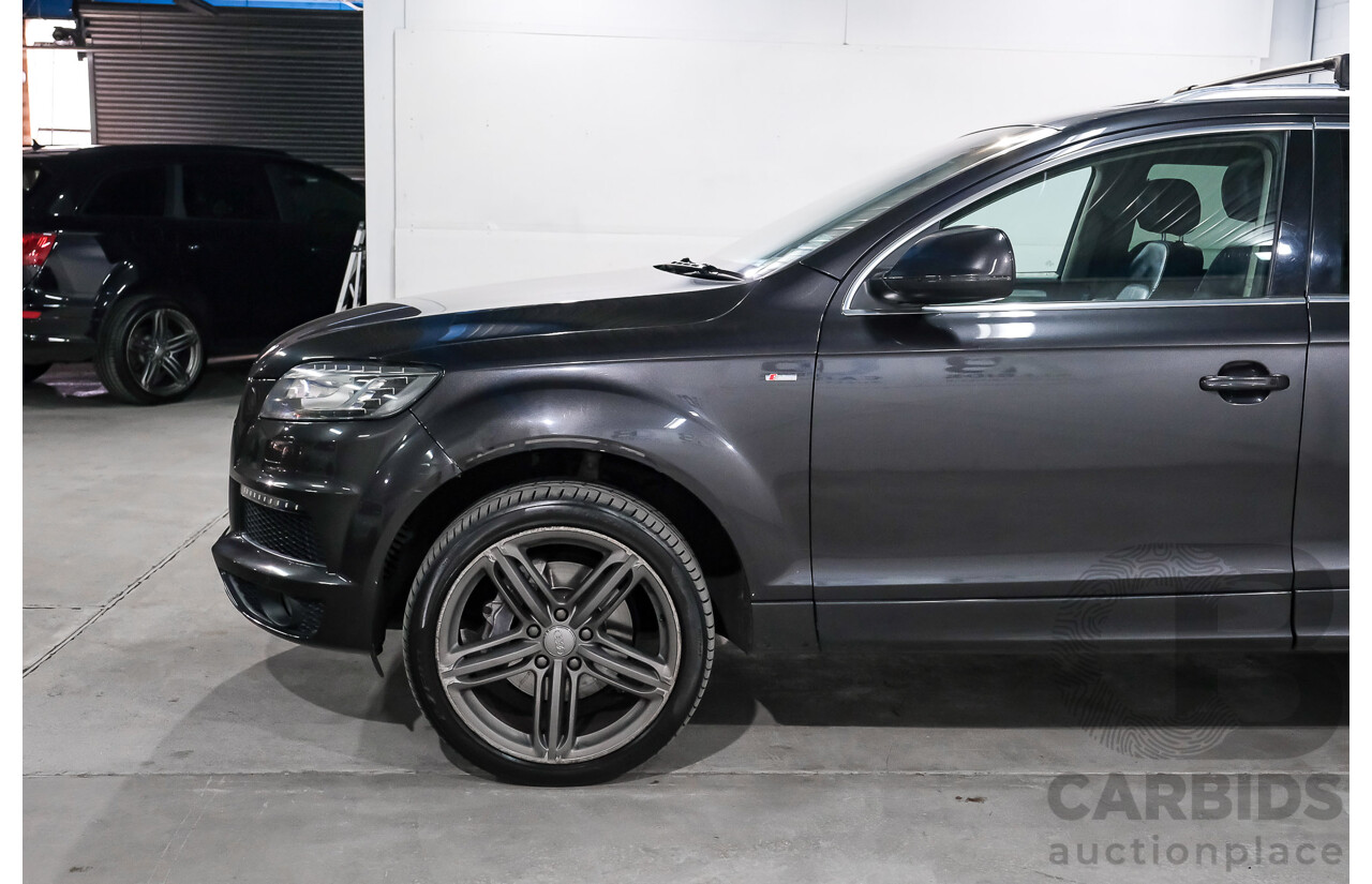 12/2014 Audi Q7 3.0 TDI Quattro (AWD) MY14 4d Wagon Grey Turbo Diesel V6 3.0L
