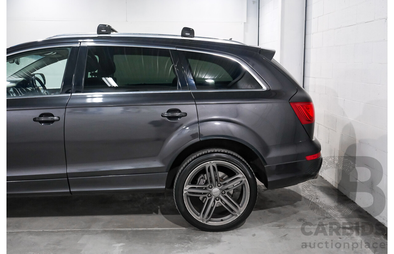 12/2014 Audi Q7 3.0 TDI Quattro (AWD) MY14 4d Wagon Grey Turbo Diesel V6 3.0L