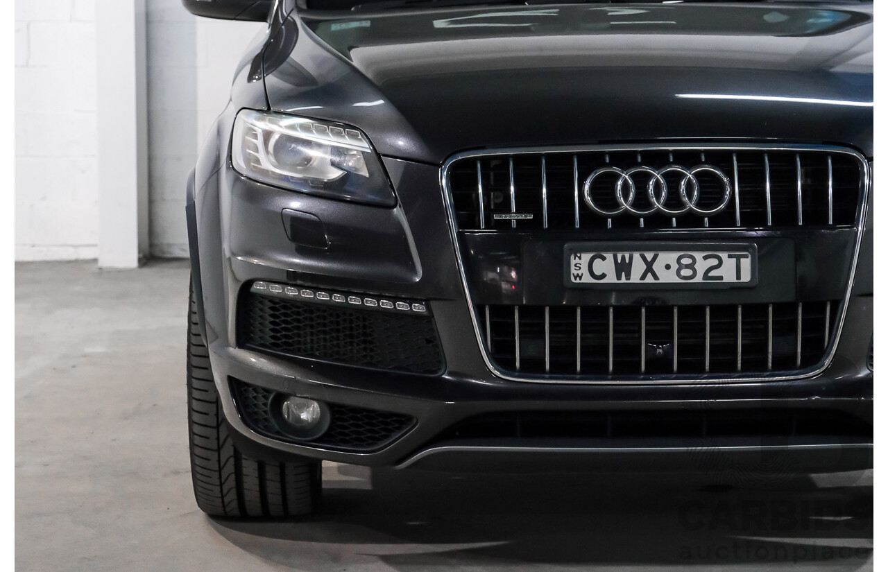 12/2014 Audi Q7 3.0 TDI Quattro (AWD) MY14 4d Wagon Grey Turbo Diesel V6 3.0L