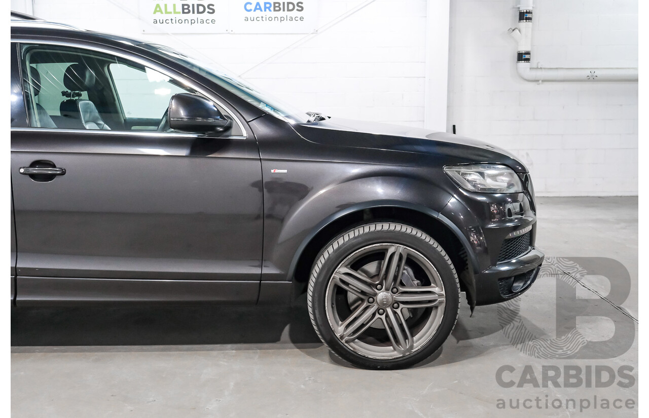 12/2014 Audi Q7 3.0 TDI Quattro (AWD) MY14 4d Wagon Grey Turbo Diesel V6 3.0L