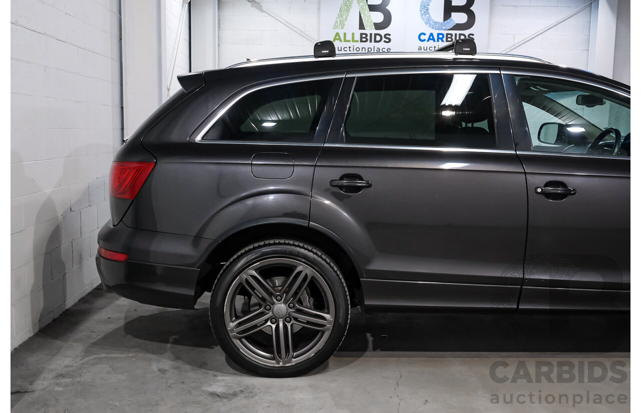 12/2014 Audi Q7 3.0 TDI Quattro (AWD) MY14 4d Wagon Grey Turbo Diesel V6 3.0L