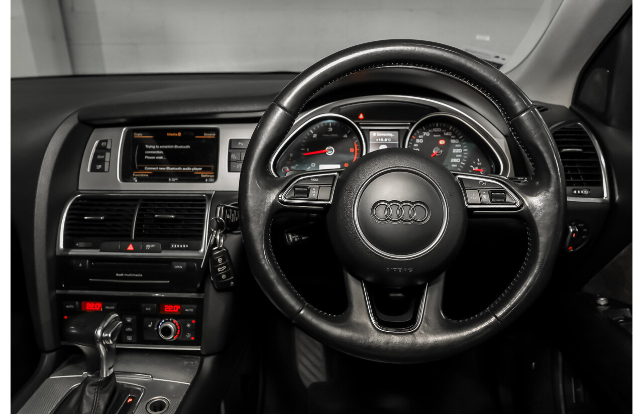 12/2014 Audi Q7 3.0 TDI Quattro (AWD) MY14 4d Wagon Grey Turbo Diesel V6 3.0L