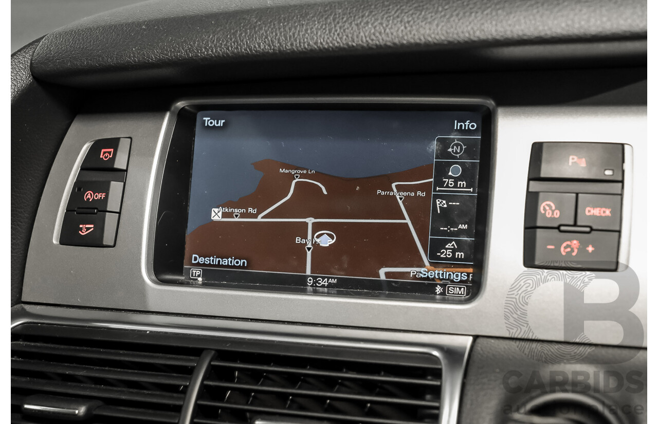 12/2014 Audi Q7 3.0 TDI Quattro (AWD) MY14 4d Wagon Grey Turbo Diesel V6 3.0L