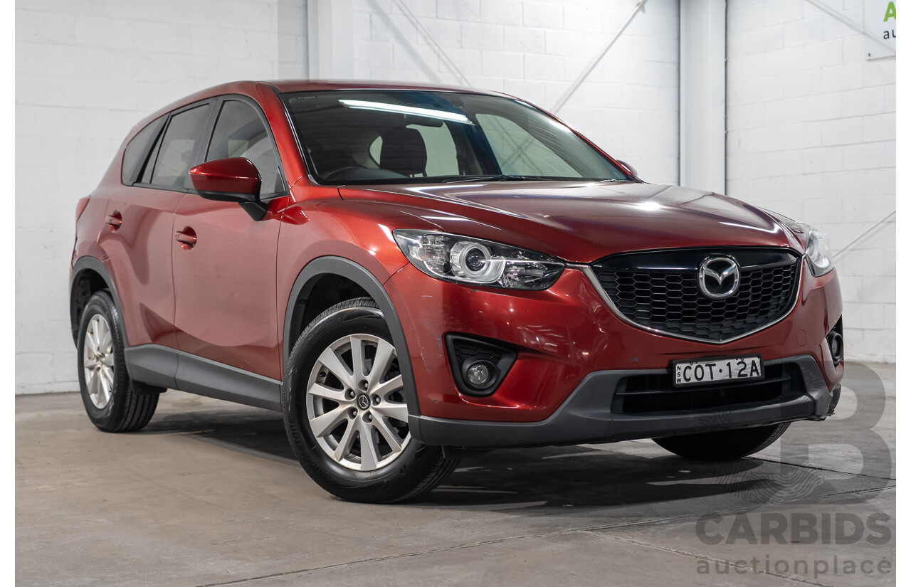 02/2013 Mazda Cx-5 Maxx Sport 4d Wagon Red 2.0L