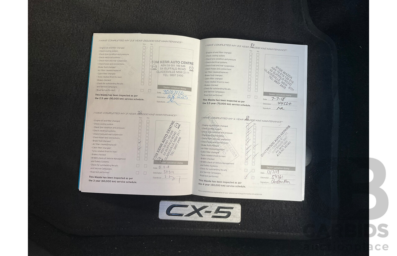 02/2013 Mazda Cx-5 Maxx Sport 4d Wagon Red 2.0L
