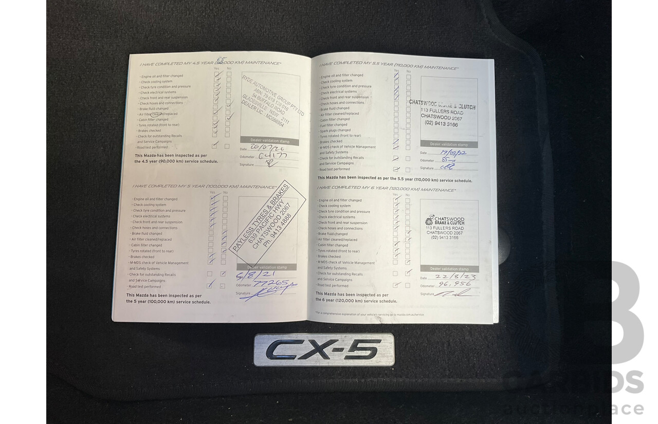 02/2013 Mazda Cx-5 Maxx Sport 4d Wagon Red 2.0L