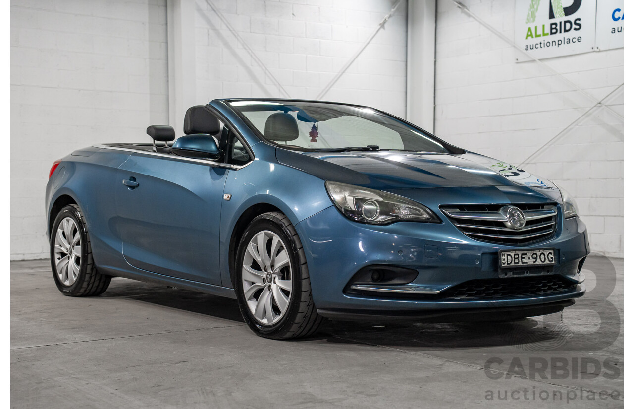 10/2015 Holden Cascada CJ MY16 2D Convertible Blue Turbo 1.6L