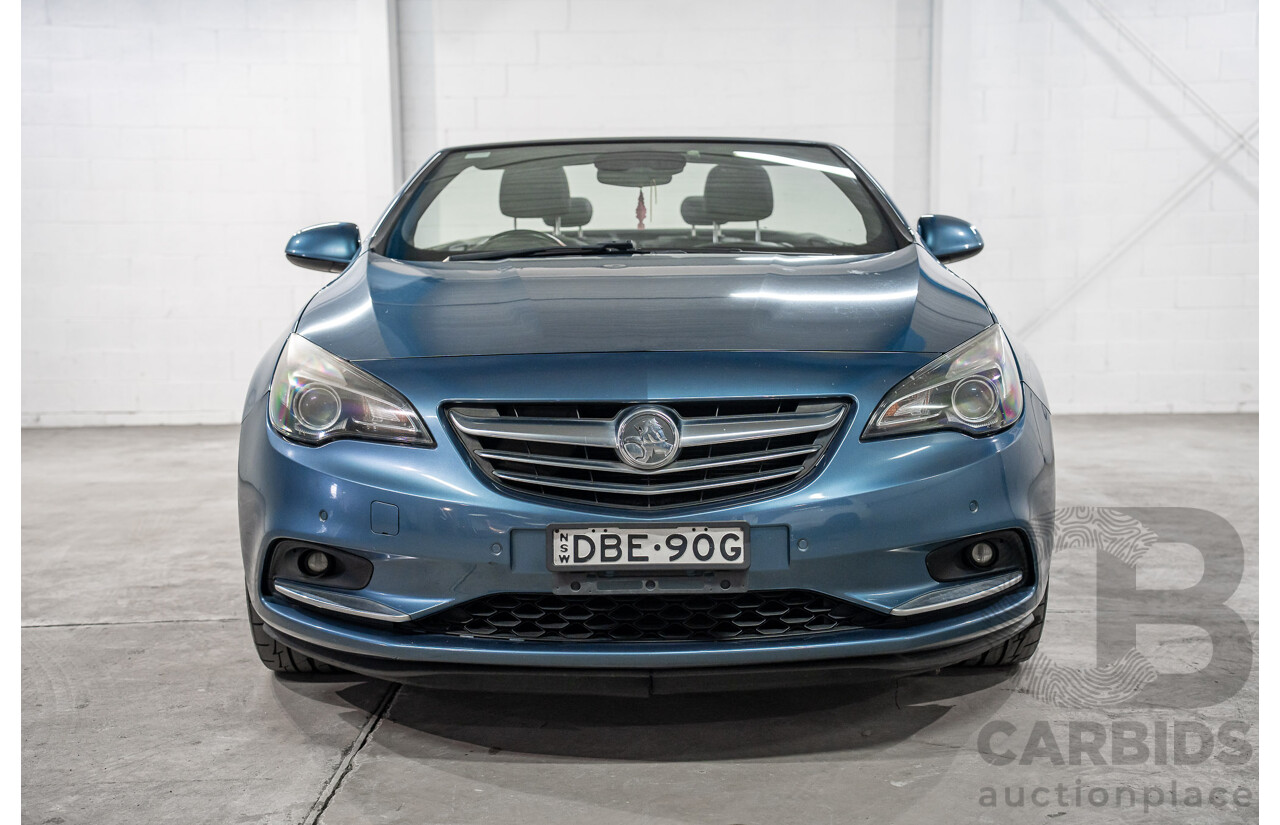 10/2015 Holden Cascada CJ MY16 2D Convertible Blue Turbo 1.6L