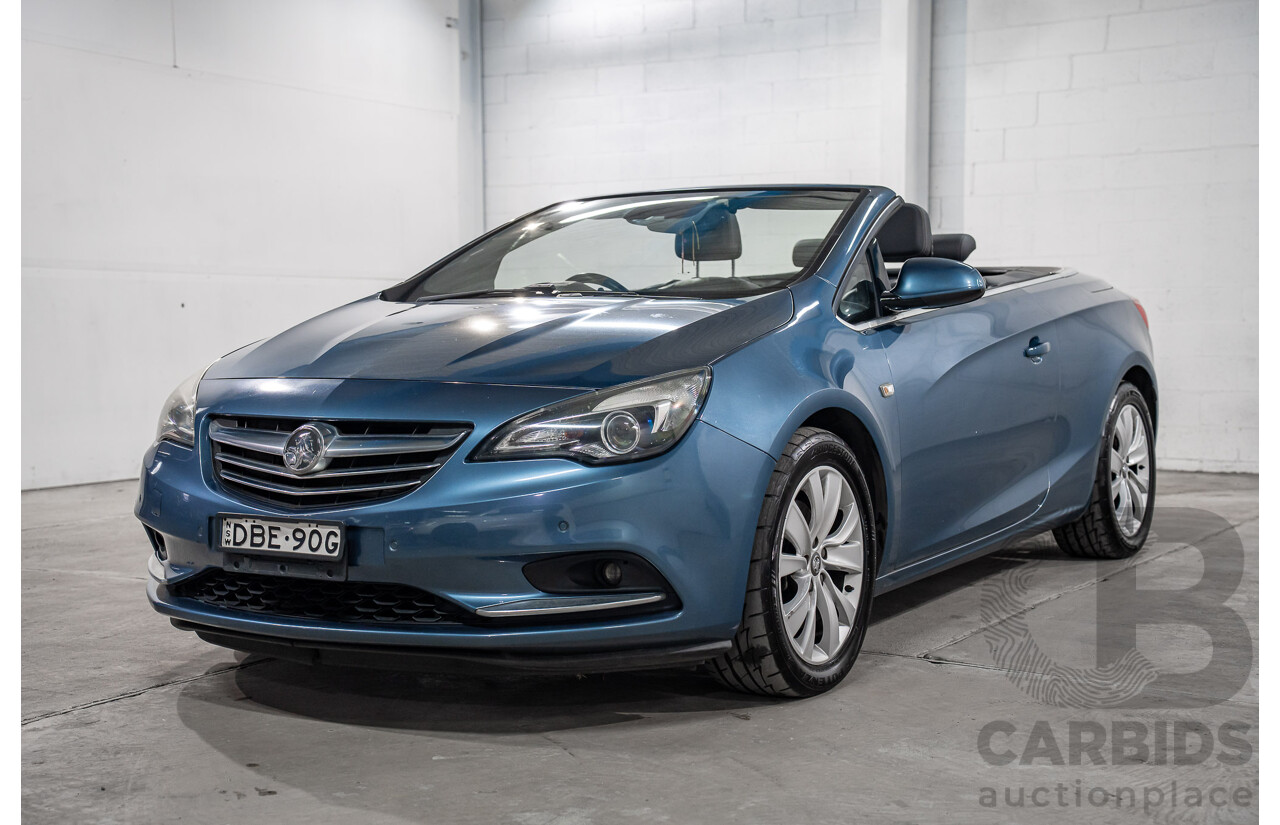 10/2015 Holden Cascada CJ MY16 2D Convertible Blue Turbo 1.6L
