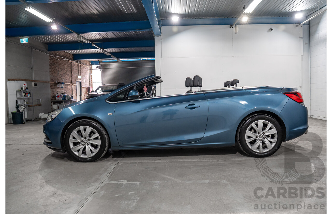 10/2015 Holden Cascada CJ MY16 2D Convertible Blue Turbo 1.6L
