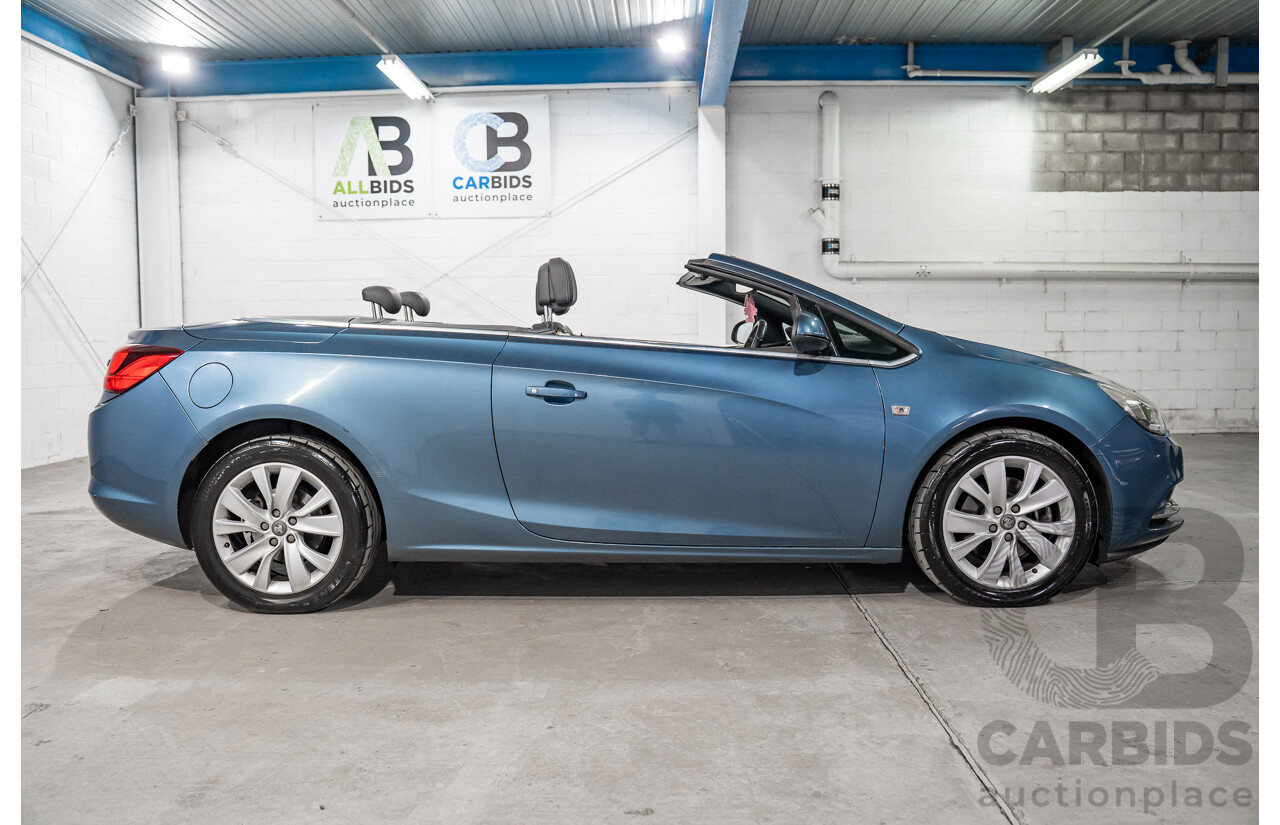 10/2015 Holden Cascada CJ MY16 2D Convertible Blue Turbo 1.6L