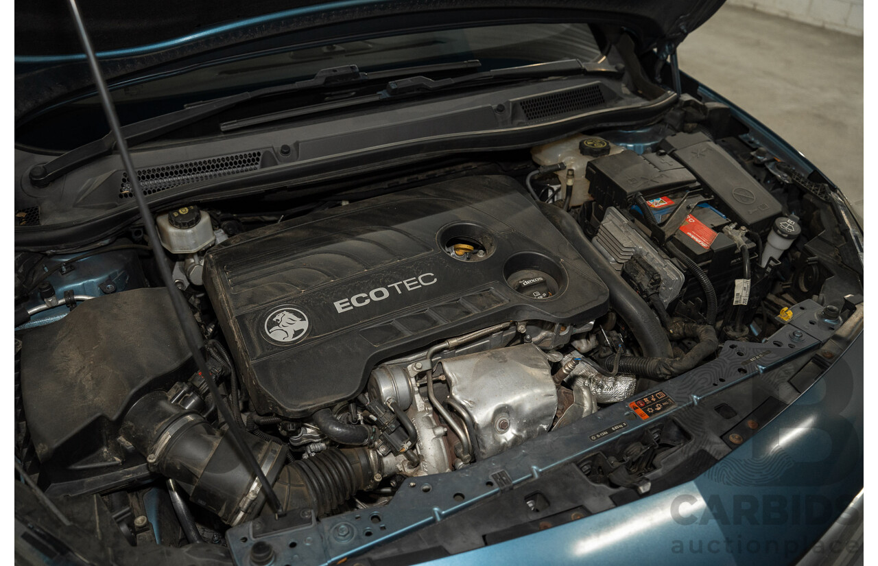 10/2015 Holden Cascada CJ MY16 2D Convertible Blue Turbo 1.6L