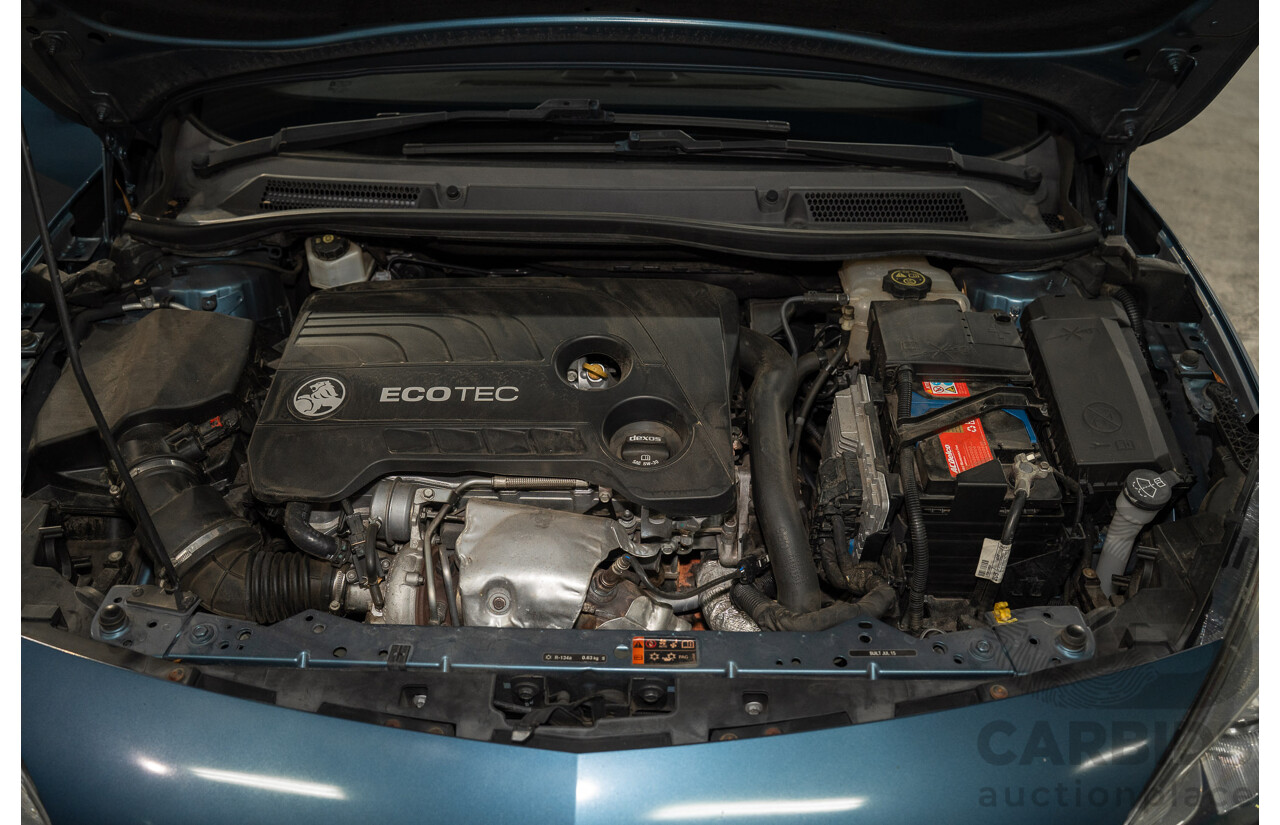 10/2015 Holden Cascada CJ MY16 2D Convertible Blue Turbo 1.6L