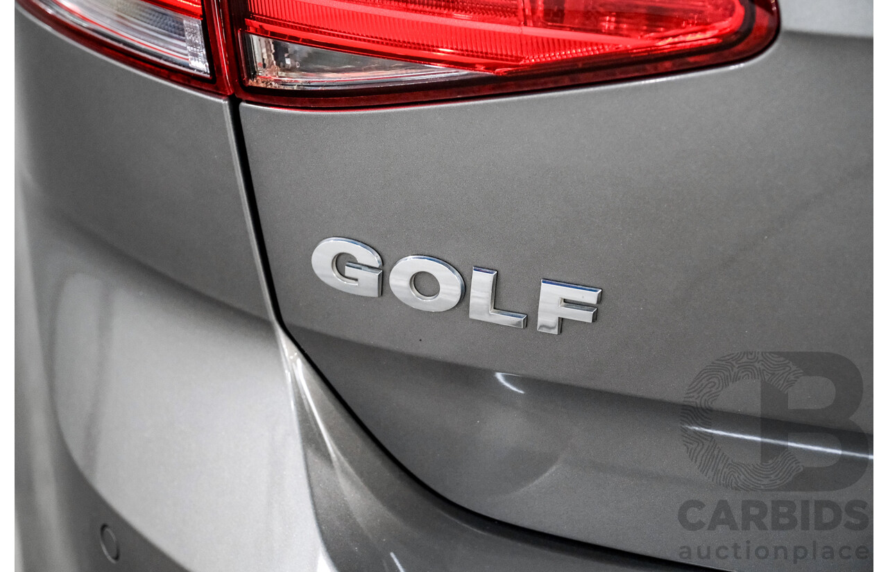 12/2013 Volkswagen Golf 90 TSI Comfortline AU MY14 5D Hatchback Grey Turbo 1.4L