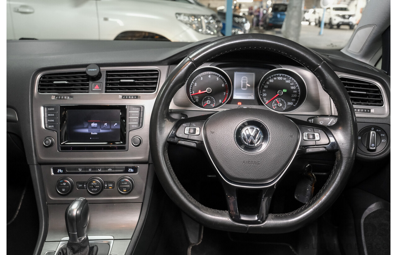 12/2013 Volkswagen Golf 90 TSI Comfortline AU MY14 5D Hatchback Grey Turbo 1.4L