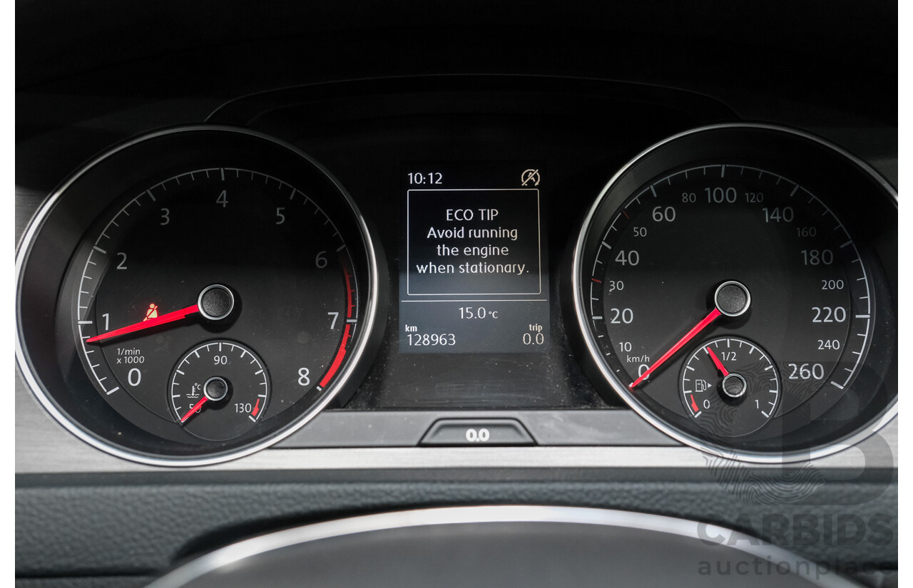 12/2013 Volkswagen Golf 90 TSI Comfortline AU MY14 5D Hatchback Grey Turbo 1.4L