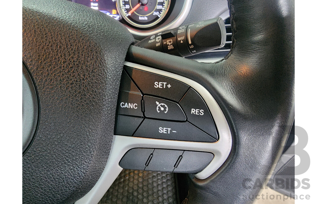08/2014 Jeep Cherokee Trailhawk (4x4) KL 4D Wagon Billet Silver Metallic 3.2L