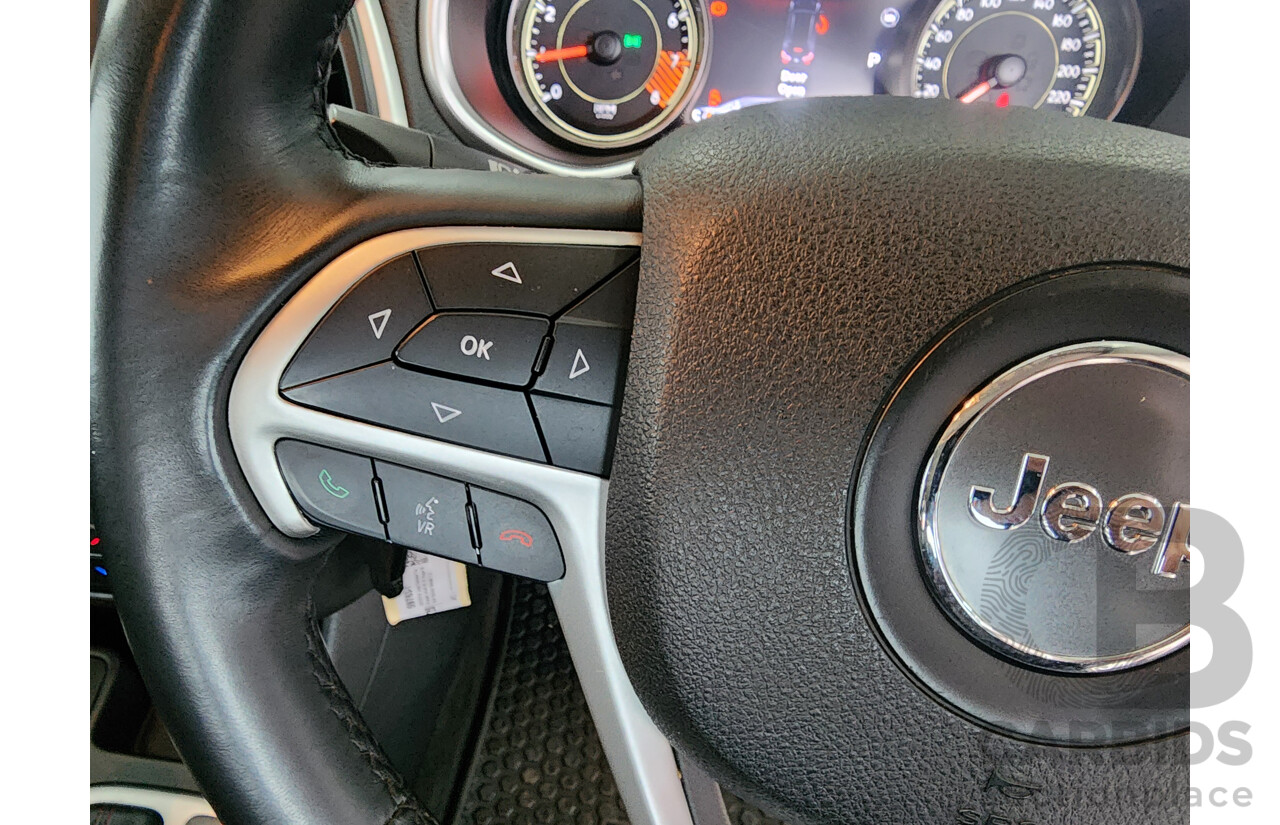 08/2014 Jeep Cherokee Trailhawk (4x4) KL 4D Wagon Billet Silver Metallic 3.2L
