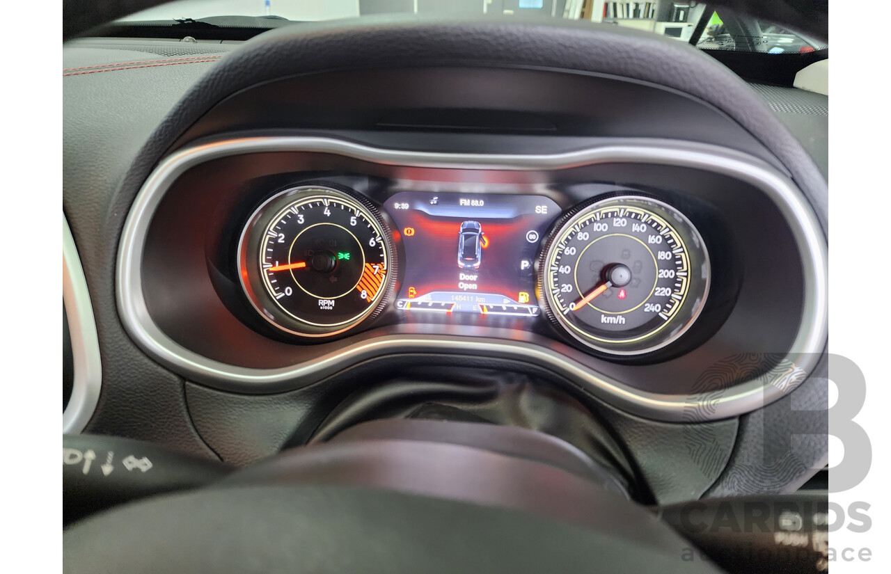 08/2014 Jeep Cherokee Trailhawk (4x4) KL 4D Wagon Billet Silver Metallic 3.2L