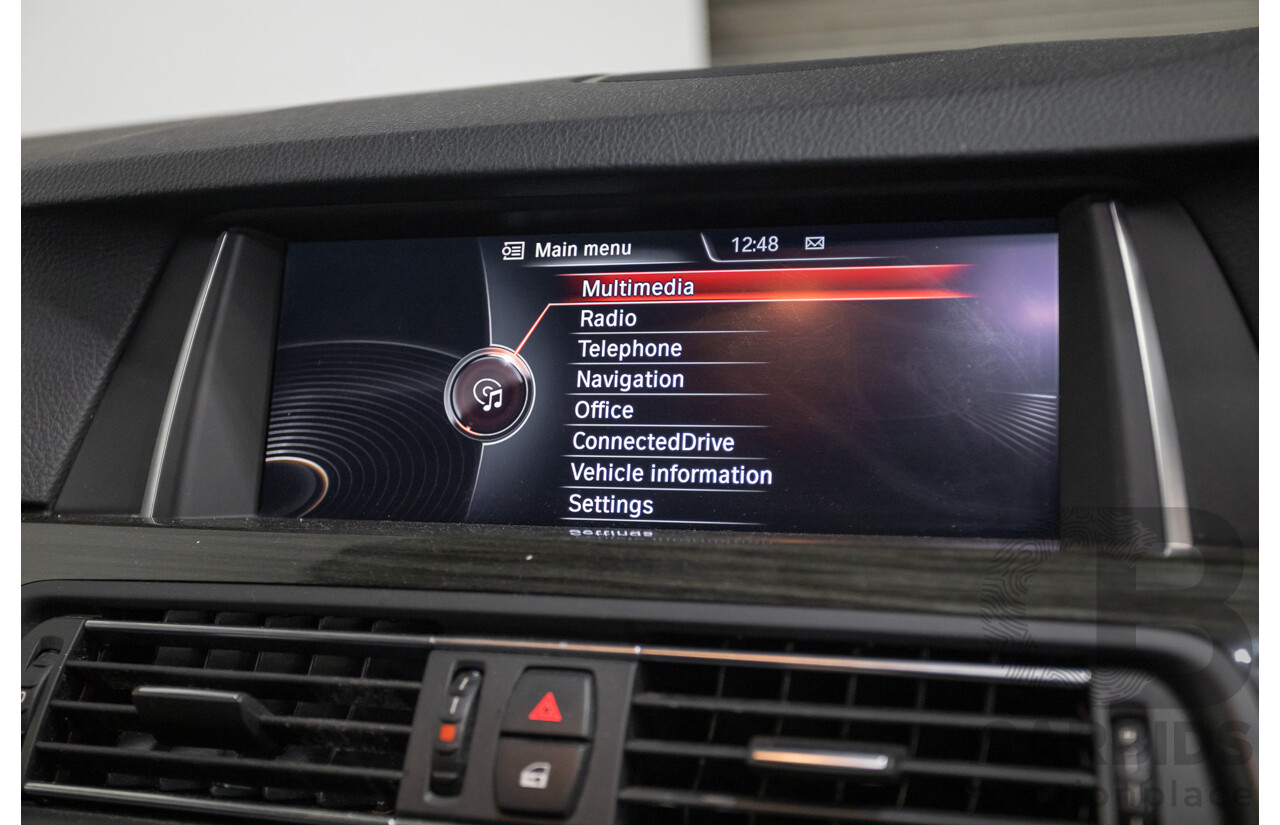 9/2014 BMW 520i Luxury Line F10 MY14 4d Sedan Alpin White Turbo 2.0L