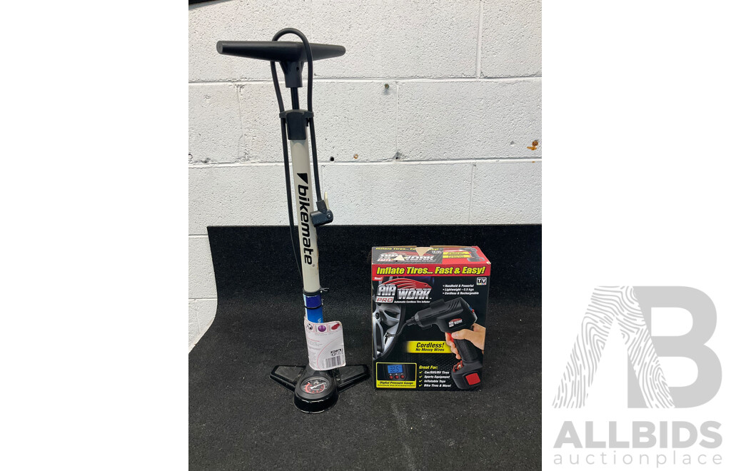 BIKEMATE Floor Pump - AIR WORK Pro