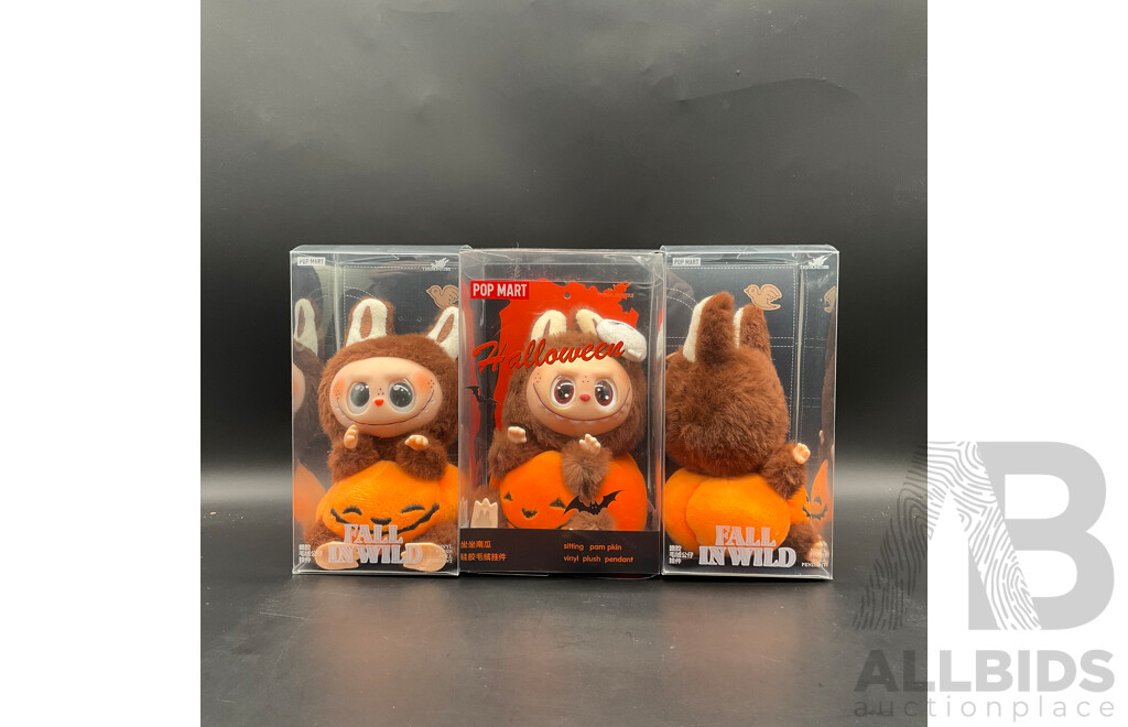 LABUBU ASSORTED Lot of 3