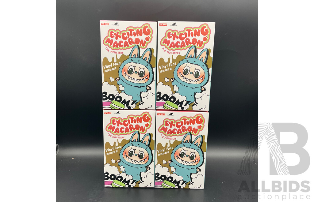 LABUBU ASSORTED ( LOT of 4 )