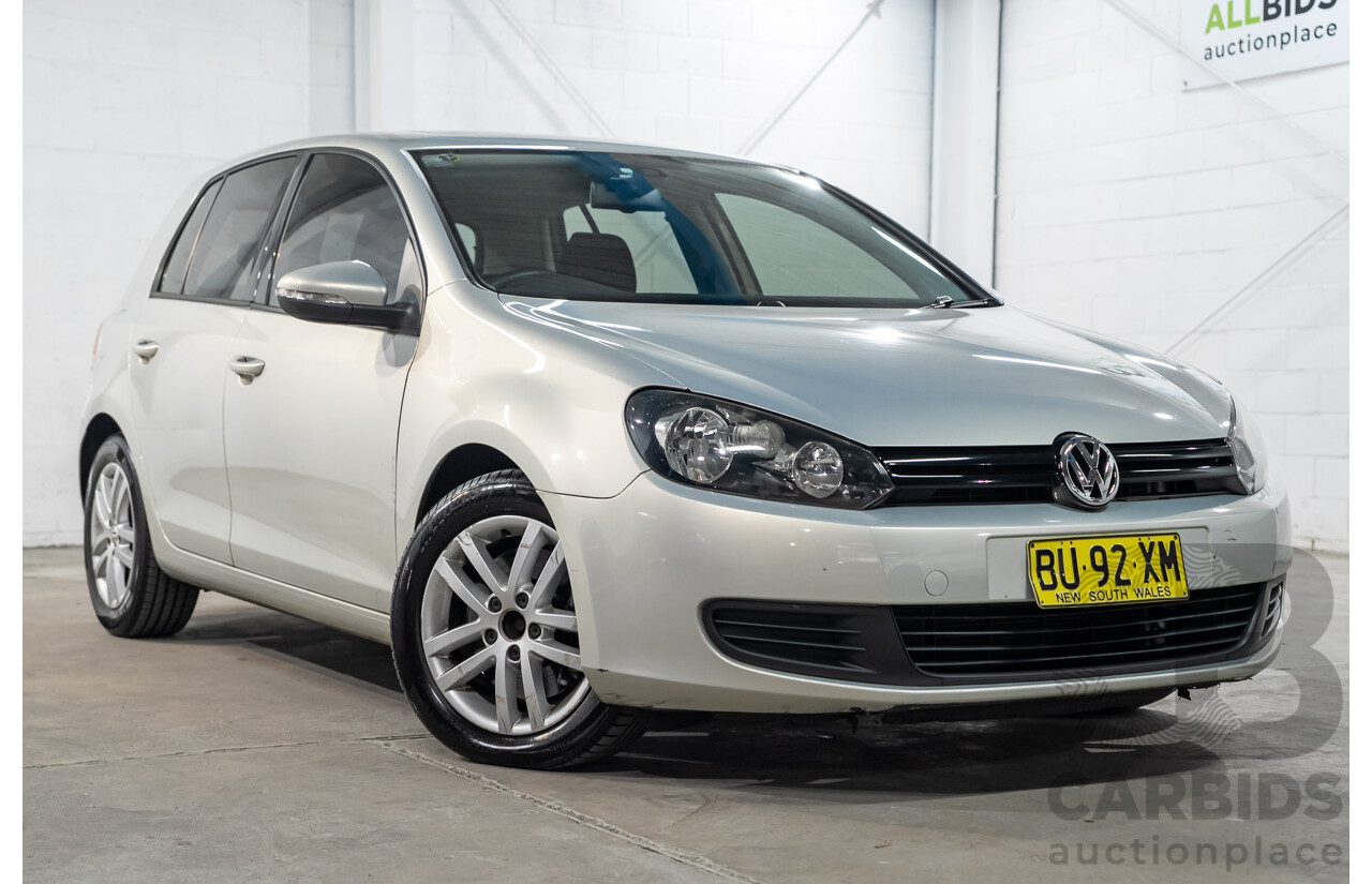 10/2009 Volkswagen Golf 118 TSI Comfortline 1K MY10 5D Hatchback Silver Twincharged 1.4L