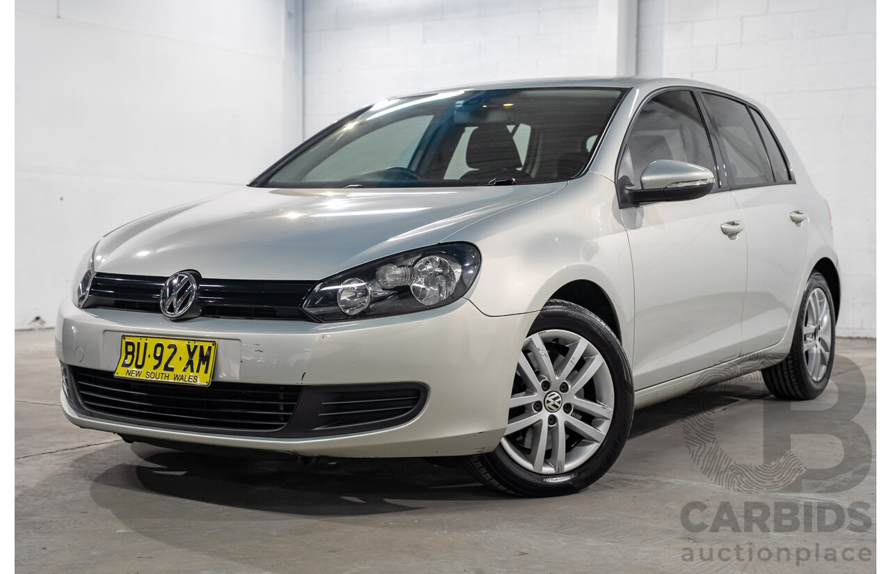 10/2009 Volkswagen Golf 118 TSI Comfortline 1K MY10 5D Hatchback Silver Twincharged 1.4L