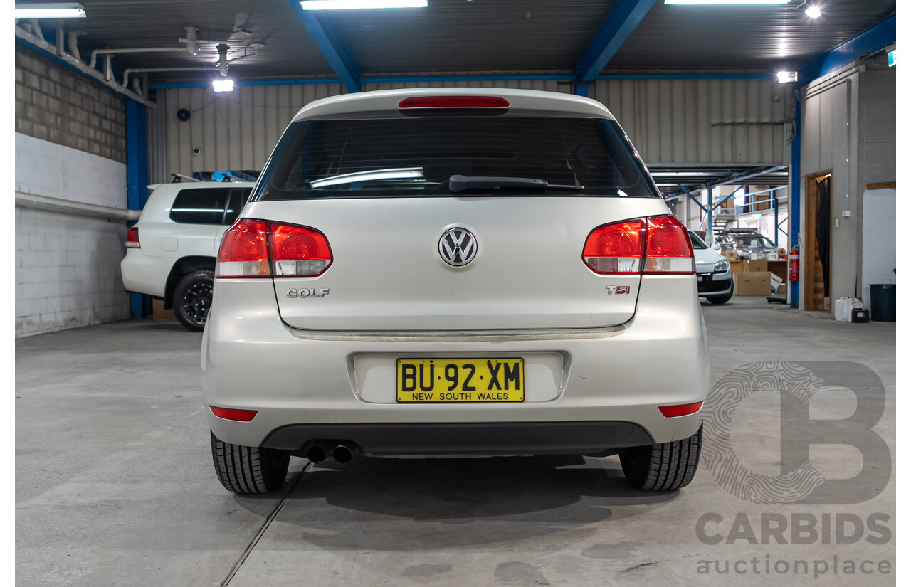 10/2009 Volkswagen Golf 118 TSI Comfortline 1K MY10 5D Hatchback Silver Twincharged 1.4L